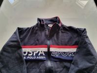 Hoodie / Tröja med blixtlås USPA