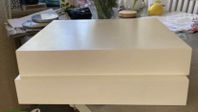 Två vägghyllor Lacka från Ikea 30 x 26 