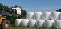 Hösilage 2025 slaget 11/6, 10 lager plast.