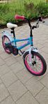 White Barncykel 16 tum