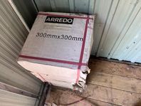Klinker blank svart 30x30 cm