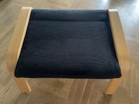 Ikea Poäng fotpallar