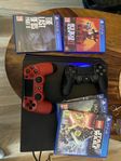 PS4 PRO med spel 