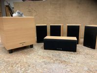 Soundbar med förstärkare