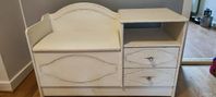 Sittbänk med förvaring – charmig retro/shabby chic stil