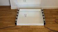 Spegel med separat belysning IKEA