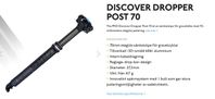 PRO Discover Dropper Post 70