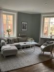 Bolia Scandinavia 3-sits soffa med fotpall.