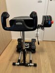Logitech Pro Flight Yoke Throttle Pedals and Stand