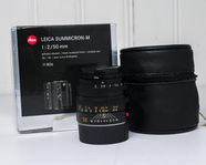 Leica Summicron-M 50mm f/2 – Version V, 6-bits kodad