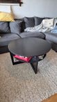 soffbord svart rund ikea vejmon