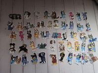 50 stycken Bluey Klistermärken