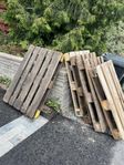 5 lastpallar bortskänkes