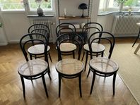 Ton No 14 Matstol Svart/Rotting