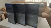 Dell Optiplex tower - 3 stycken