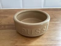 Mat skål Puss