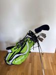 Komplett golfset - klubbor och bag