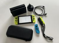 Nintendo switch med tillbehör