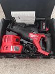 MILWAUKEE M18 ONEFSZ-0X Tigersåg Med battery och laddare. 