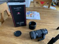 Lumix Spro 70-200 F4.