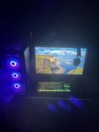gaming set up, Gamingdator Ryzen 5 RX 7600 16GB