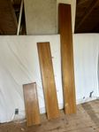 TEAK hyllor 3 st