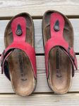 Röda Birkenstock storlek 37