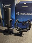Elgato Wave 3 + Shock Mount