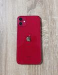 Välvårdad Iphone 11 Röd 64gb, Nyskick