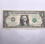 1 dollar sedel 1981