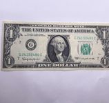 1 Dollar Sedel 1963