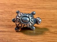 Pandora original berlock sköldpadda i silver