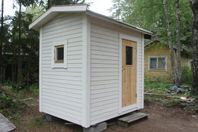 Trädgårds förråd 5 m2. En kvalitetsbod.