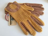 Croche läder handskar