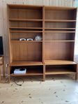 Nätta retro teakhyllor 50-60 tal 