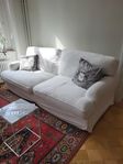 Ekeskog soffa IKEA vit tvättbar klädsel