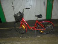 dam cykel monark 3 växlad korg kyse lås ny servad 