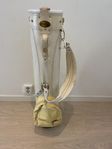 Golfbag i skinn