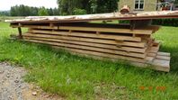 Virke nysågat i olika dimensioner .