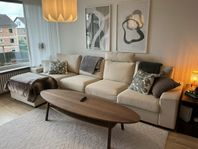 4-sitssoffa med schäslong, IKEA VIMLE (Gunnared beige) 