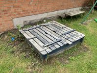 sandlåda bortskänkes