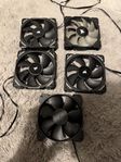 Corsair fläktar 120mm 5 stycken pris för alla 