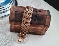 Vintage x-länk 7 rad Armband
