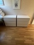Byrå IKEA MALM 2st med 3 lådor