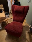 retro vintage fåtölj 50-tal
