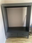 Garderob IKEA grå 