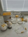 Medela Solo Elektrisk Bröstpump med extra tillbehör