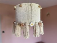 handgjord hängande lampa