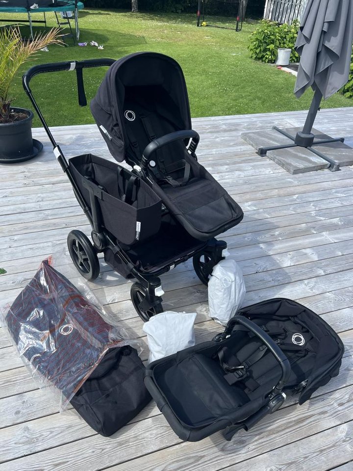 Barnvagn, bilstol & skötbord