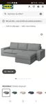 3 sits Ikea Soffa med schäslong - Kivik